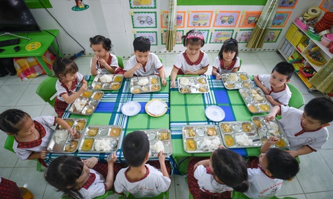 Dinh dưỡng giúp học sinh tăng sức đề kháng mùa nắng nóng