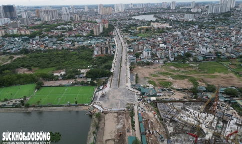 Hoàn thành 300m cuối cùng đường Vành đai 2,5 đoạn Đầm Hồng - Quốc lộ 1A sau 12 năm