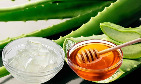 Mật ong kết hợp với nha đam có tác dụng gì với da?