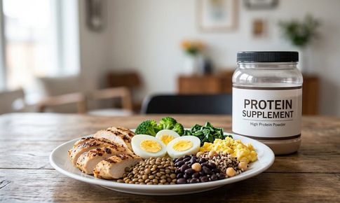 Ăn nhiều protein vì sợ mất cơ có gây hại cho thận không?