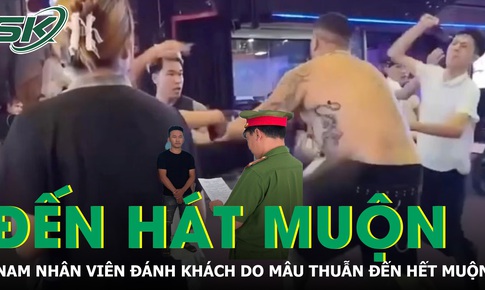 Nam nhân viên quán karaoke đánh khách do mâu thuẫn đến hát muộn
