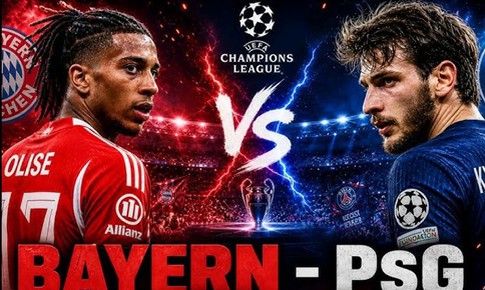 Lịch thi đấu bóng đá hôm nay ngày 6/5 - 7/5: Bayern Munich đấu PSG