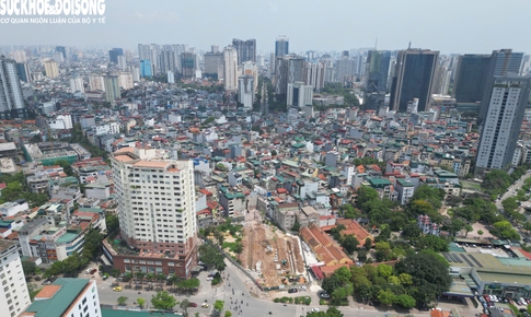 Hiện trạng khu vực GPMB phục vụ Vành đai 2,5 qua phường trung tâm Hà Nội
