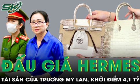 Hai chiếc Hermes 'khét tiếng' của Trương Mỹ Lan đấu giá khởi điểm 4,1 tỷ