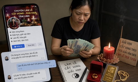 Khởi tố người phụ nữ tự xưng 'cắt vong', lừa tiền và vàng của nhiều người
