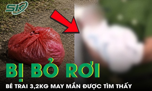 Bé trai 3,2kg bị bỏ lại giữa đêm trong bọc nilon, may mắn giữ được sự sống