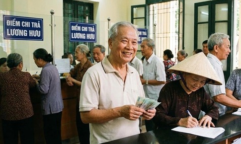 Lịch chi trả lương hưu và trợ cấp BHXH tháng 6/2026 chi tiết