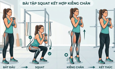 4 bài tập tại nhà cực tốt khi thời tiết oi bức đỉnh điểm