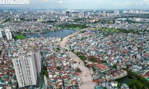 Cận cảnh một đoạn đường Vành đai 2,5 sắp thông xe tạm trong tháng 6