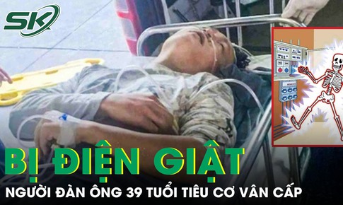 Người đàn ông 39 tuổi tiêu cơ vân cấp sau bị điện giật