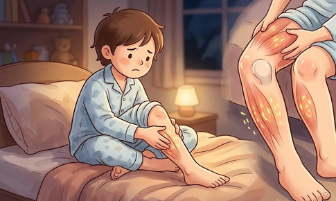 Dấu hiệu đặc trưng khi trẻ đau tăng trưởng
