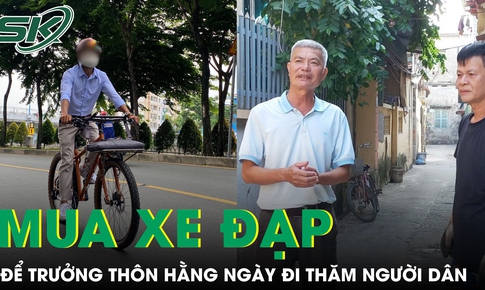 Một xã ở Hà Nội đề xuất mua 50 xe đạp cho trường thôn hằng ngày đi thăm người dân