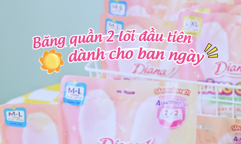5 lí do nên thử ngay Diana Băng Quần Double Fresh 2 lõi cho nhu cầu dùng ban ngày