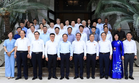 Hà Nội gặp mặt lãnh đạo các cơ quan báo chí nhân 101 năm Ngày Báo chí Cách mạng Việt Nam