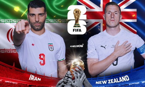 Kênh và link xem trực tiếp Iran vs New Zealand - World Cup 2026 ngày 16/6