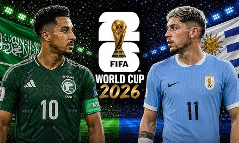 Kênh và link xem trực tiếp Saudi Arabia vs Uruguay - World Cup 2026 ngày 16/6