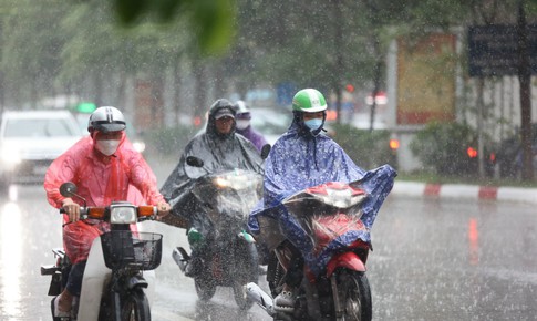 Miền Bắc mưa lớn diện rộng, cảnh báo ngập úng nhiều khu vực