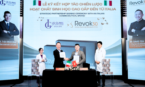 LG Clinic ứng dụng Revok50 – Giải pháp trẻ hoá và phục hồi da từ Italia cho làn da Việt