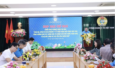 Sắp phát động phong trào thi đua thực hiện giải pháp đột phá chăm sóc sức khỏe toàn dân
