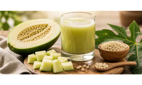 Tác dụng khi uống nước ép đu đủ và tiêu đen mỗi sáng
