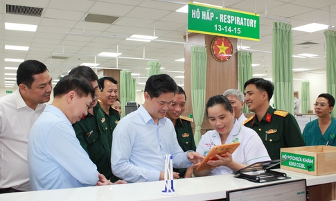 Thứ trưởng Thường trực Vũ Mạnh Hà: Phát huy thế mạnh, đưa Bệnh viện Quân y 175 sớm đạt tầm quốc tế
