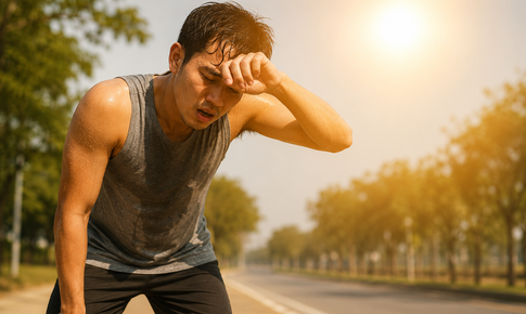 8 nhóm người có nguy cơ sốc nhiệt và biến cố tim mạch do chạy bộ mùa nắng nóng