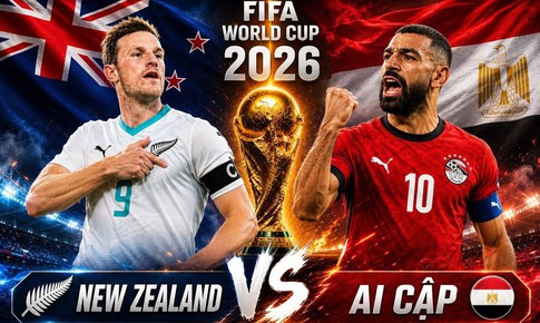 Kênh và link xem trực tiếp New Zealand vs Ai Cập - World Cup 2026 ngày 22/6