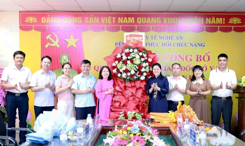 Bổ nhiệm Giám đốc Bệnh viện Phục hồi chức năng Nghệ An