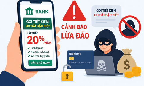 Lừa đảo bằng các gói tiết kiệm 'ưu đãi đặc biệt', người dân cần cảnh giác
