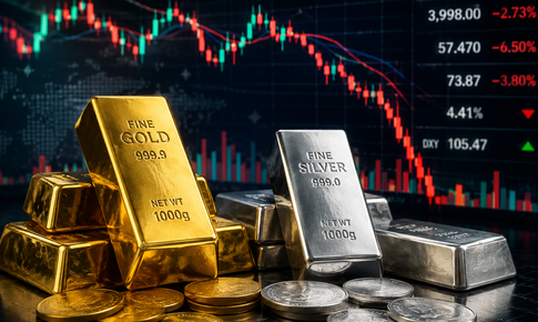 Giá vàng, bạc thế giới sáng 25/6 thủng 4.000 USD kể từ tháng 11/2025