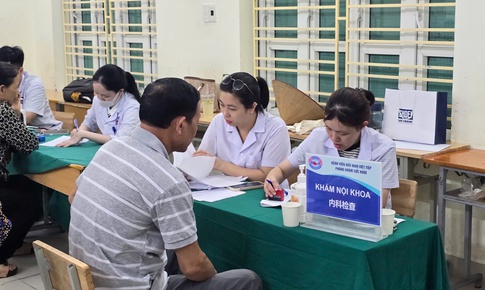 Khám sức khỏe miễn phí cho đối tượng chính sách và học sinh ở Hải Phòng