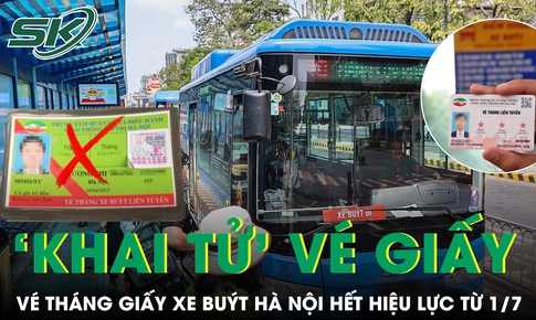 Hà Nội: Vé tháng giấy xe buýt tuyến trợ giá hết hiệu lực từ ngày 1/7