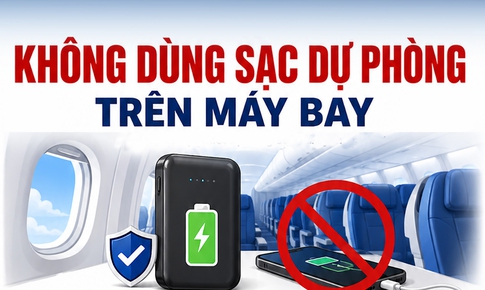 Không dùng sạc dự phòng trên máy bay, quy định người dân cần biết từ 1/7