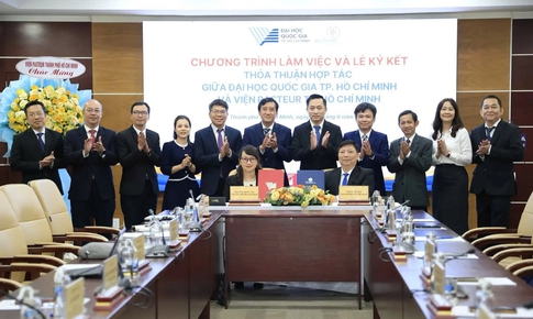 Viện Pasteur TPHCM và ĐHQG TPHCM 'bắt tay' phát triển khoa học sức khỏe
