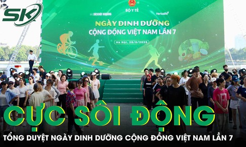 Không khí cực sôi động tại buổi tổng duyệt Ngày Dinh dưỡng cộng đồng Việt Nam lần 7