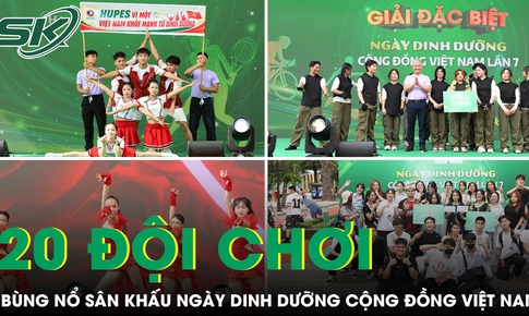 20 đội chơi bùng nổ tại Ngày Dinh dưỡng cộng đồng Việt Nam lần thứ 7