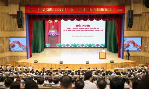Hải Phòng khẳng định vị thế tiên phong trong cải cách hành chính, chuyển đổi số, xây dựng chính quyền địa phương hai cấp