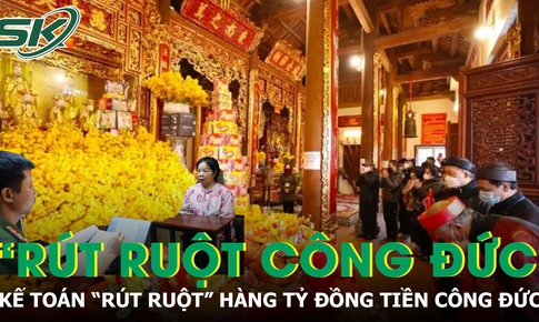 Chấn động vụ 'rút ruột' tiền công đức ở đền Kỳ Cùng, khởi tố 3 người