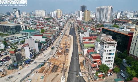 Diện mạo mới đường vành đai 1 nhiều đoạn được thảm nhựa