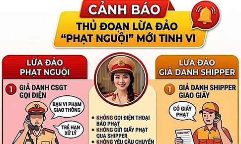 Công an Hải Phòng cảnh báo mạo danh Cảnh sát giao thông lừa đảo 'phạt nguội'