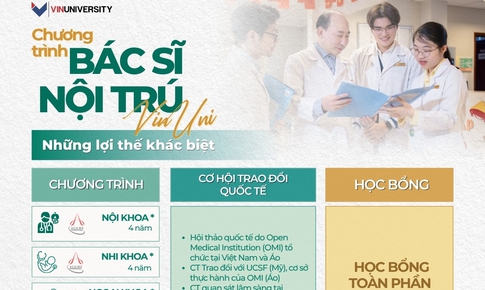 Chương trình BSNT VinUni: Lợi thế khác biệt kiến tạo thế hệ  bác sĩ chuẩn quốc tế