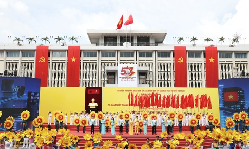TPHCM tổng duyệt Lễ kỷ niệm 50 năm Ngày Thành phố mang tên Bác