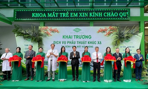 Bệnh viện Mắt Hải Phòng triển khai phẫu thuật khúc xạ với công nghệ cao