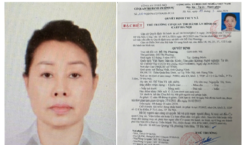 Truy nã đặc biệt người phụ nữ liên quan tới vụ án Phương 'Ninh Hột'