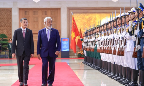 Thủ tướng Lê Minh Hưng chủ trì đón Thủ tướng Timor-Leste