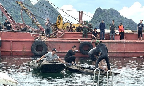 Đã tìm thấy nạn nhân cuối cùng vụ lật tàu trên vùng biển Bản Sen