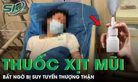 Thường xuyên dùng thuốc xịt mũi, người phụ nữ bất ngờ suy tuyến thượng thận