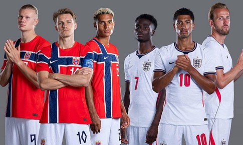 Kênh và link xem trực tiếp Na Uy vs Anh - tứ kết World Cup 2026 ngày 12/7