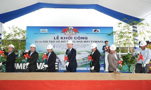 FUMAKILLA Việt Nam hơn 30 năm đầu tư bền vững, tiếp tục mở rộng nhà máy.