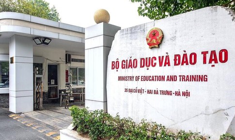 Bộ Giáo dục và Đào tạo có cơ cấu tổ chức 16 đơn vị